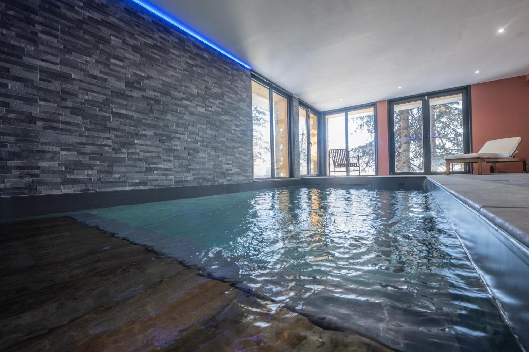 Chalet Du Bois Melay - Piscine - Proche Pistes - 15 Personnes La Plagne Exterior photo